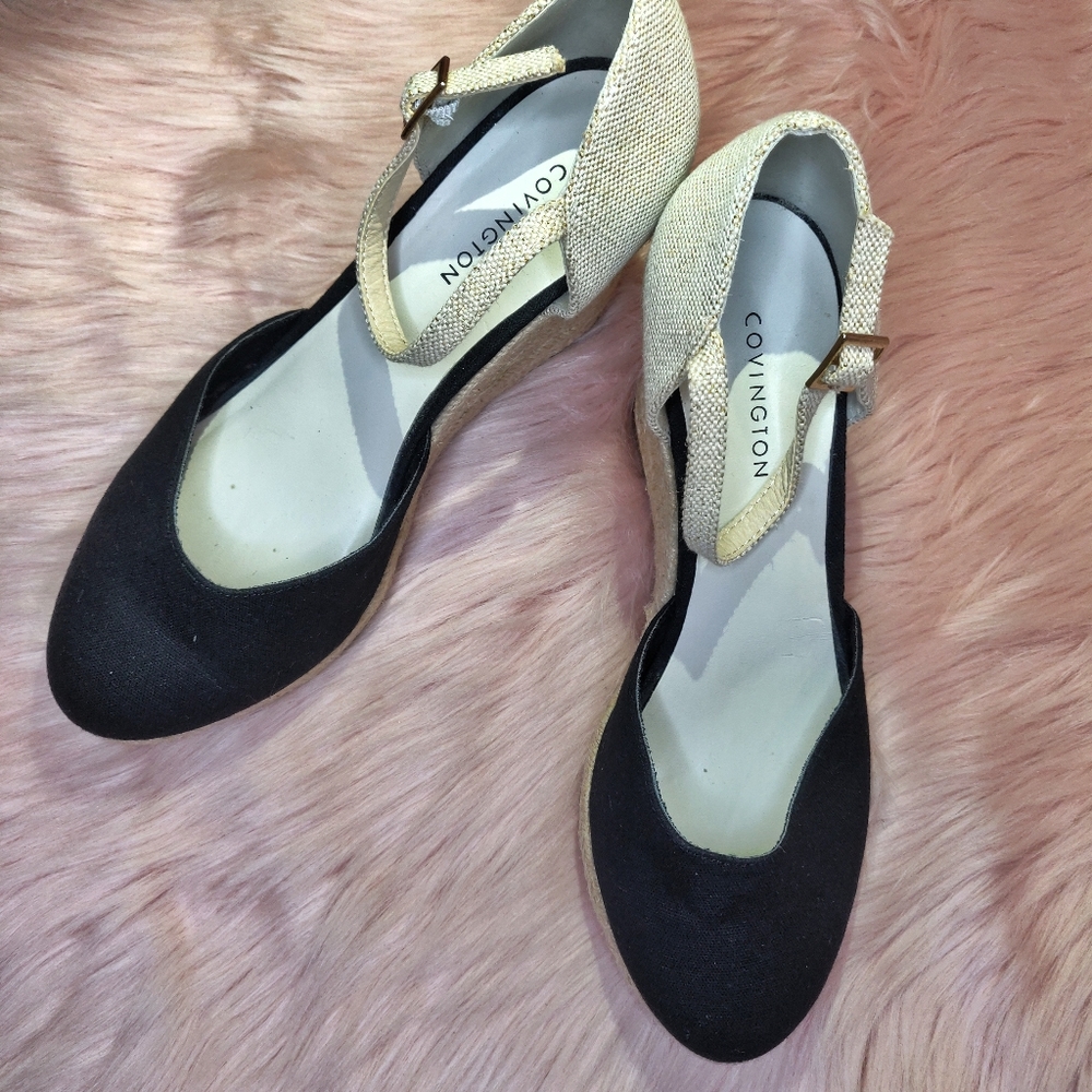New Covington gold Wedges